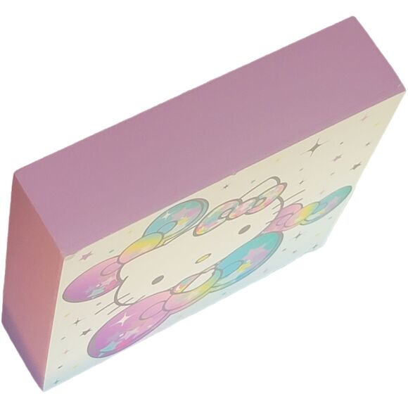 Hello Kitty Rainbow Sparkling Bow Wall Art Pride 2024 - Picture 2 of 3